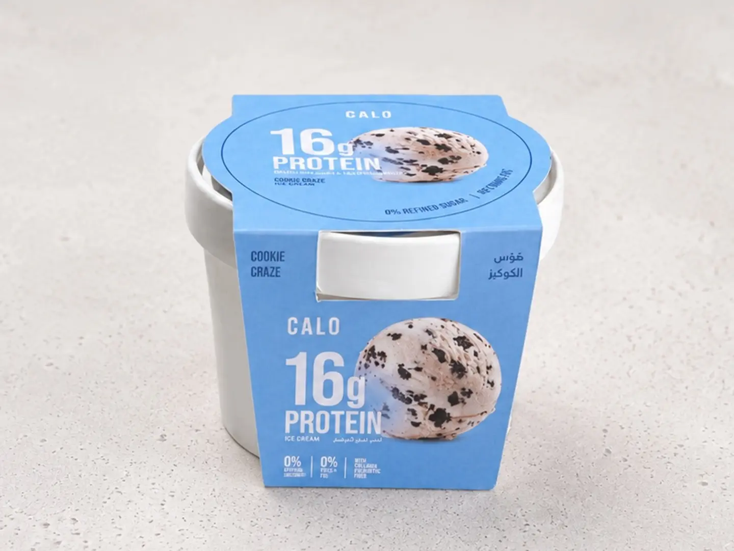 High Protein Ice Cream 16g   Cookies And Cream