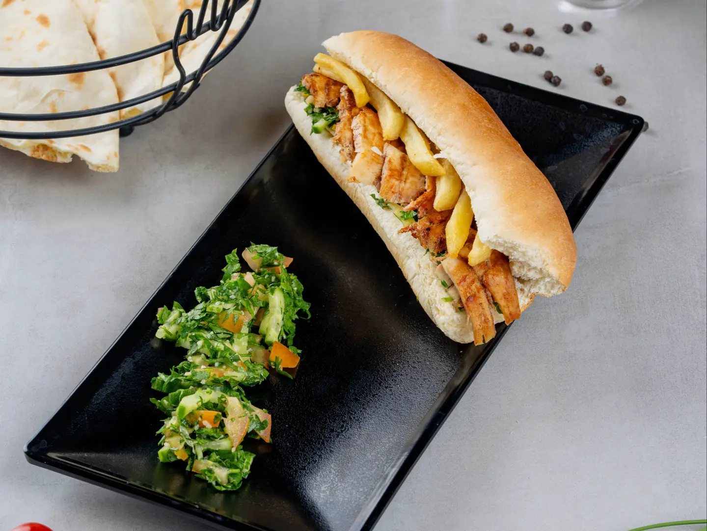 Shawarma Tabbouleh Samoli