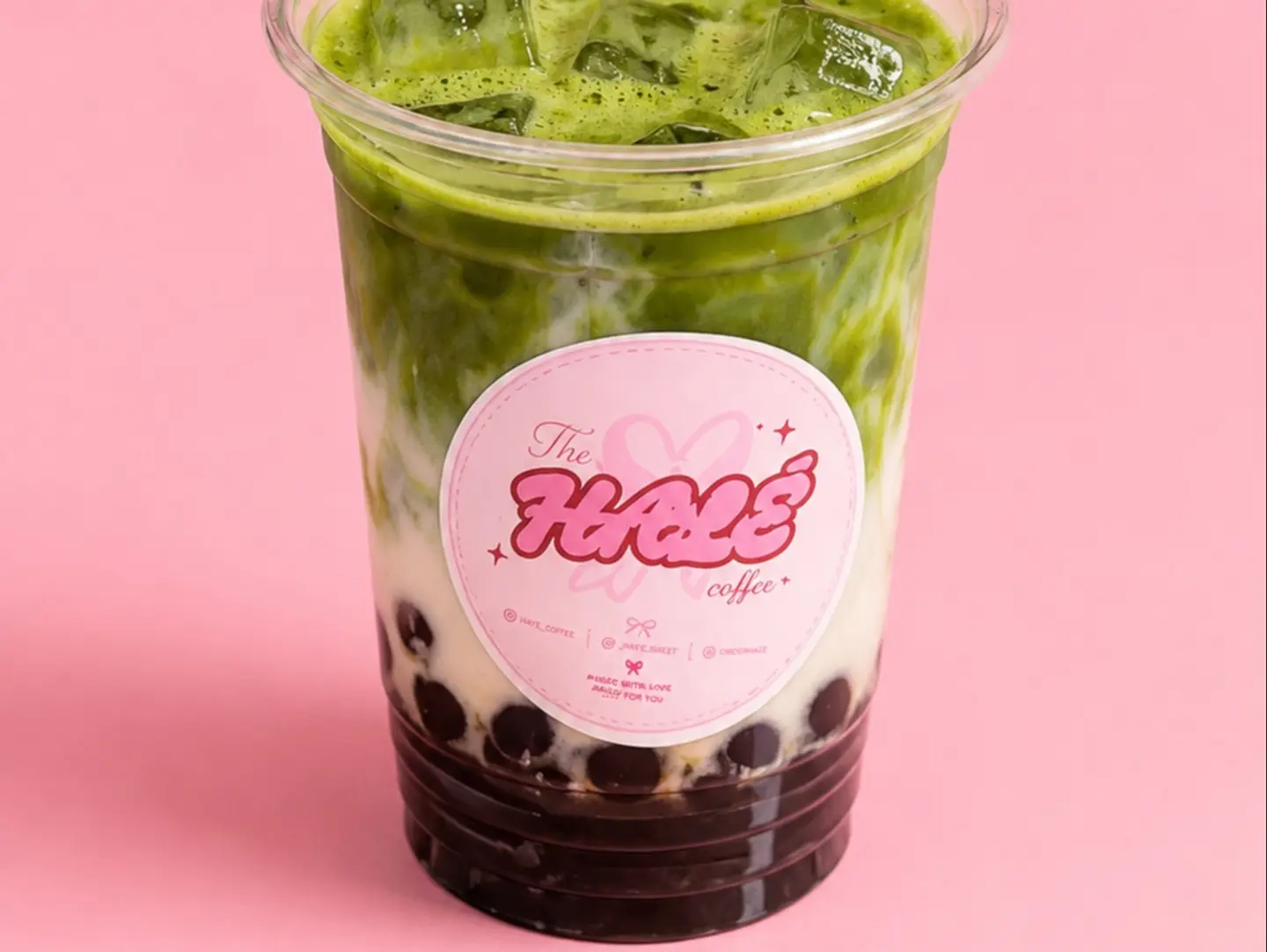 Matcha Boba - Strawberry Milk