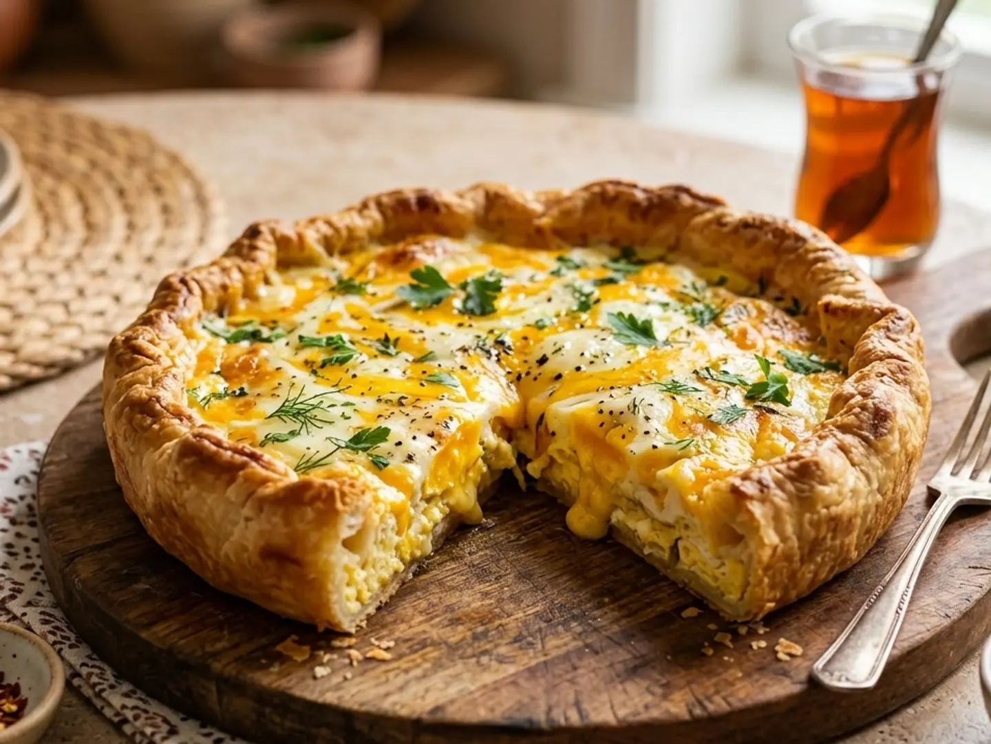 Egg And Cheese Pie