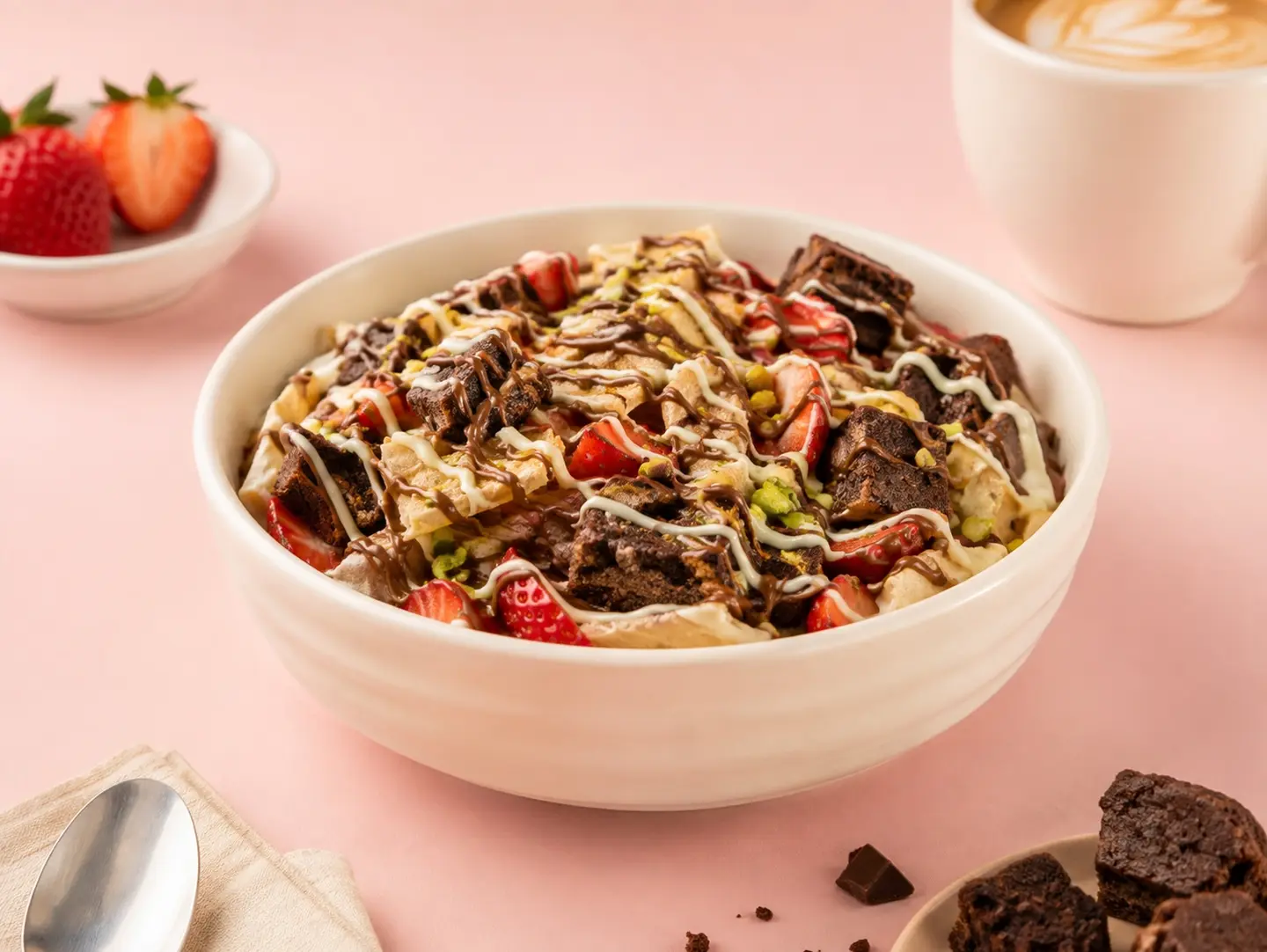 Brownie Chocolate Bowl