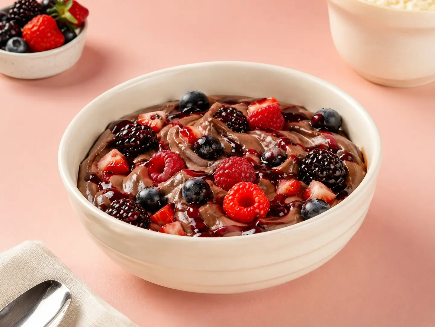 Forest Fruit Chocolate Bowl