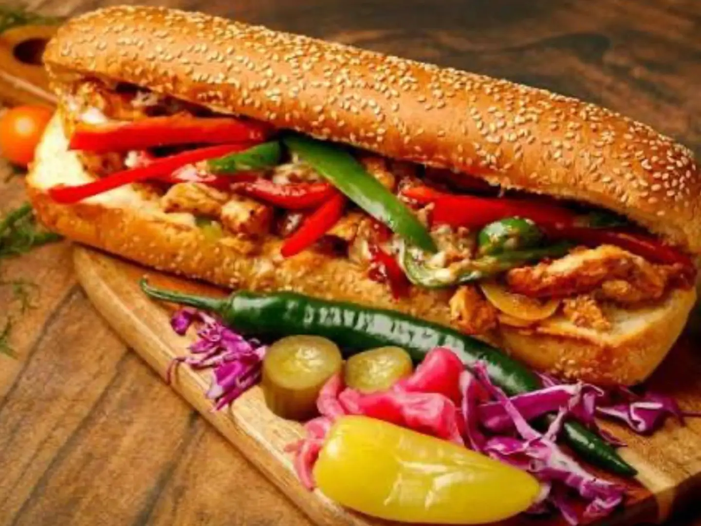 Chicken Fajita Sandwich