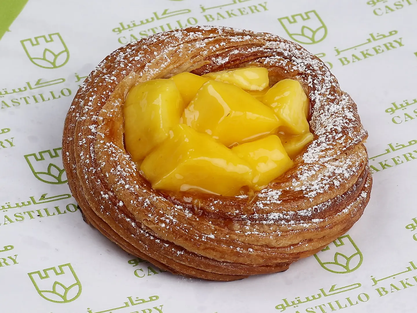 Large Mango Danish