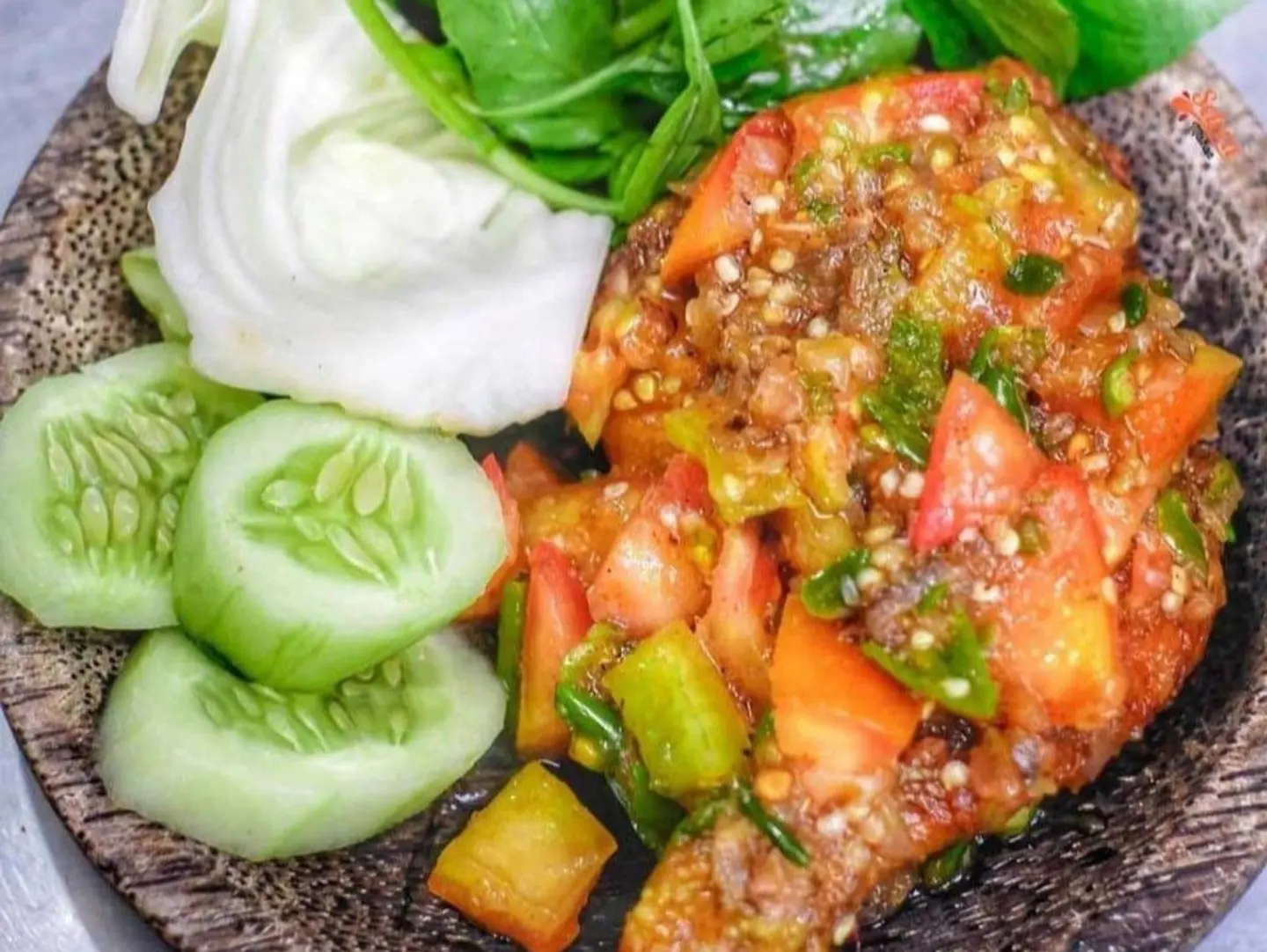 Ayam Sambal Pecak, Spicy Chicken Fried
