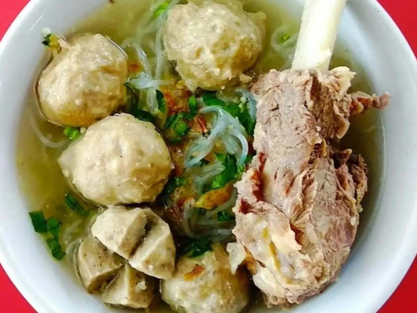 Bakso Iga Sapi, Meatball Soup With Ribs