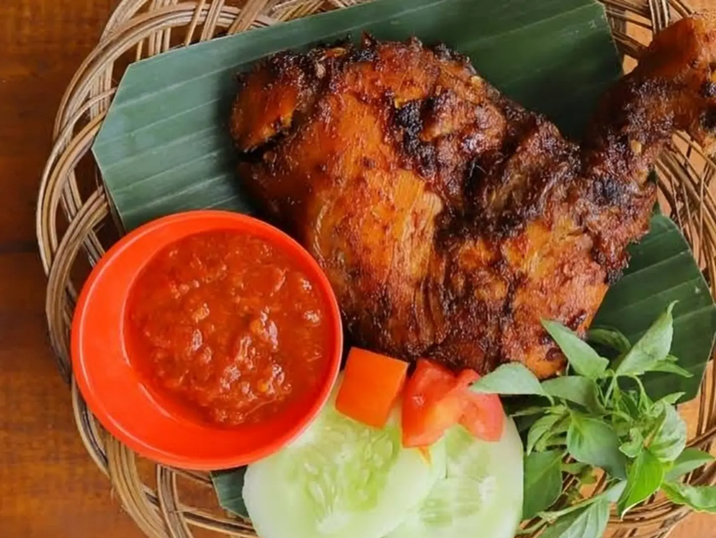Ayam Bakar, Chicken Grilled