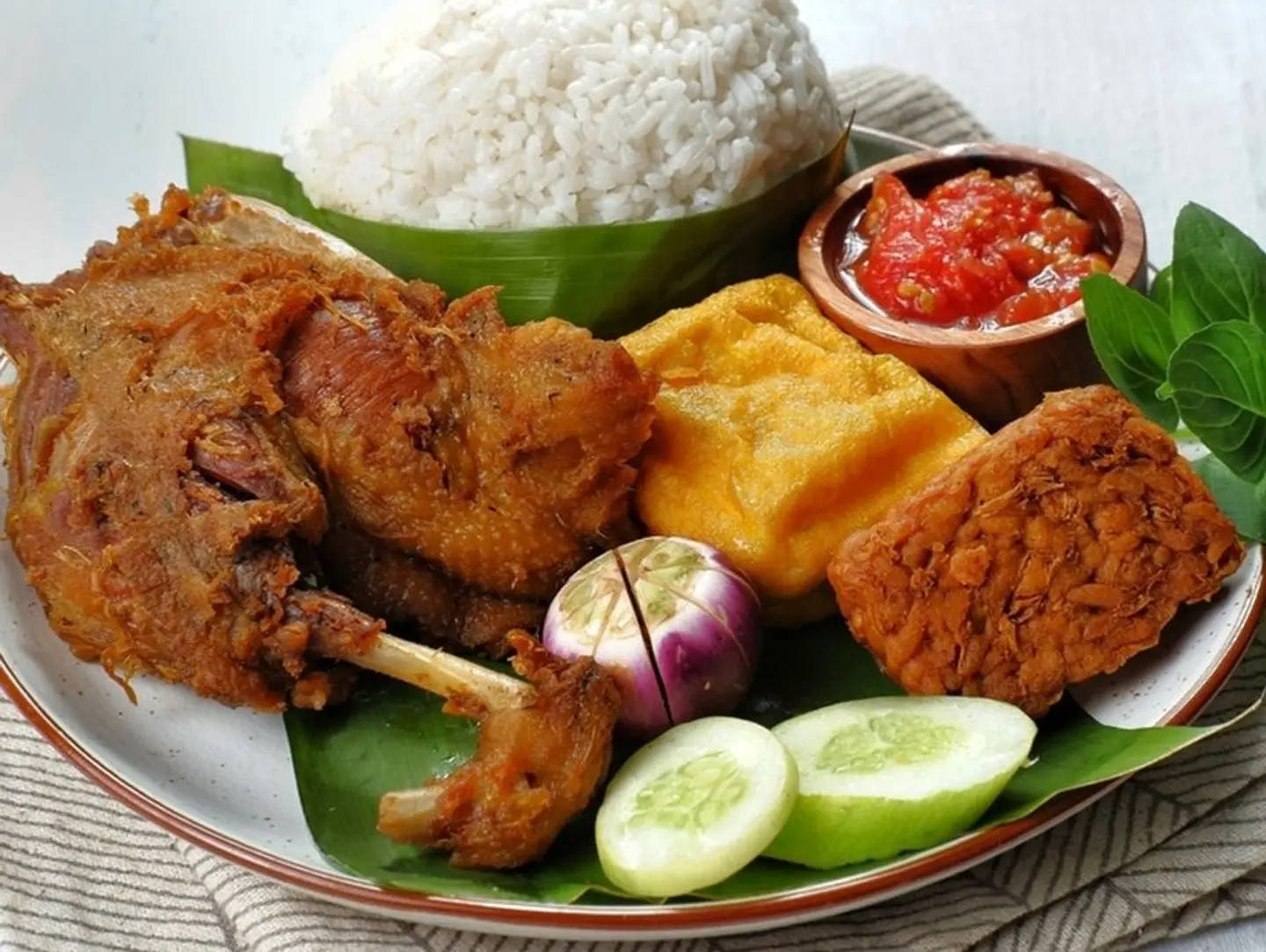 Bebek Goreng, Fried Duck