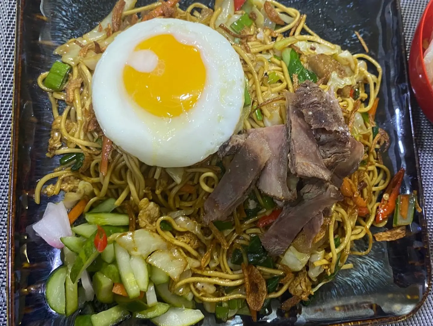 Mie Goreng Daging, Beef Fried Noodles