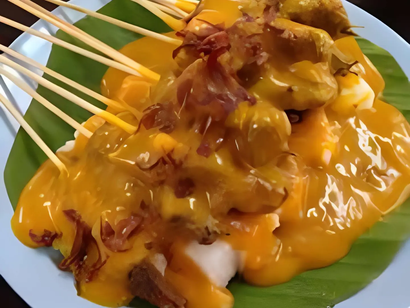 Sate Padang 5 Tusuk, Padang Satay 5 Skewers