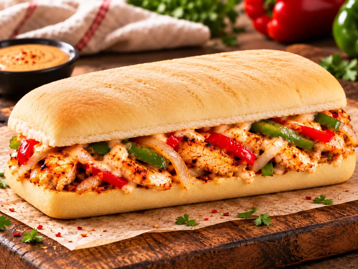 Chicken Fajita Sandwich
