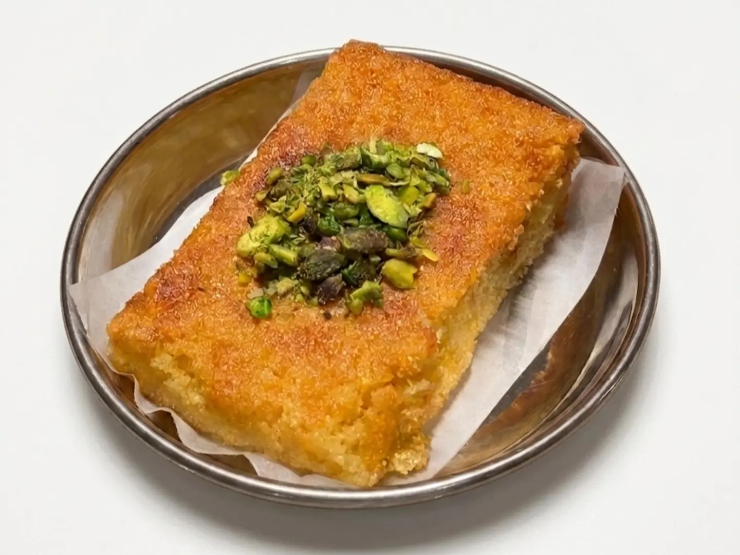Basbosa With Cream
