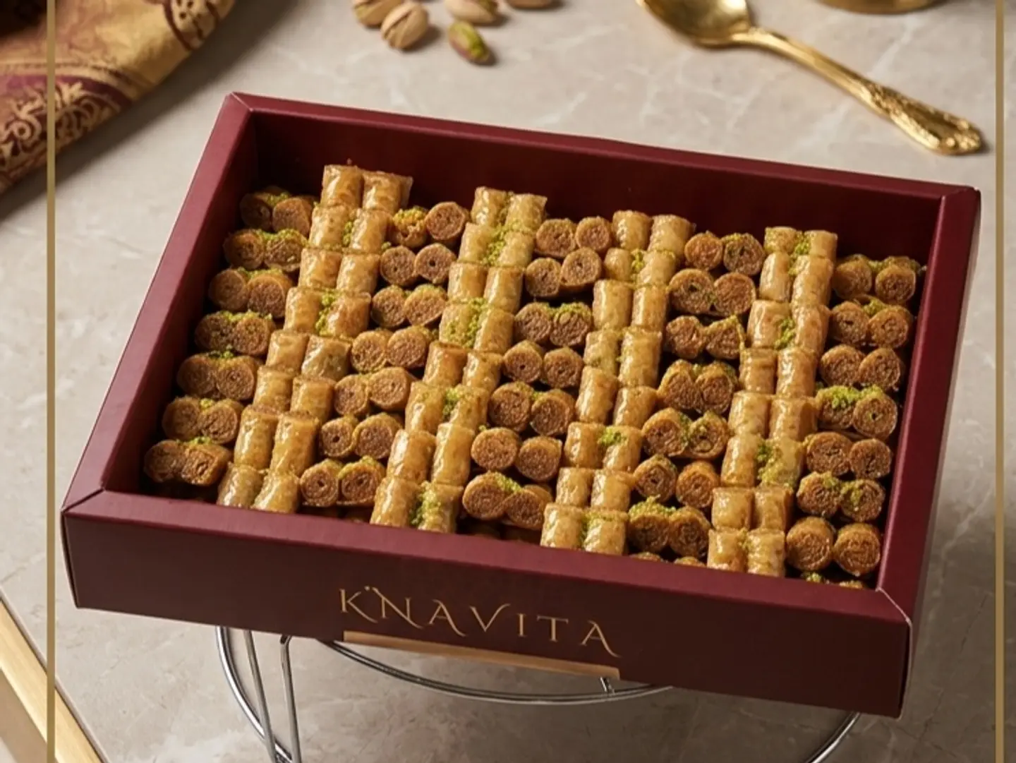 Cashew Baklava Fingers Box