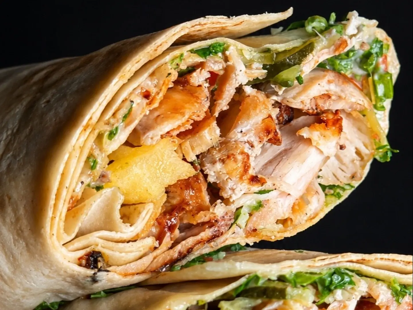 Shawarma With Tabbouleh