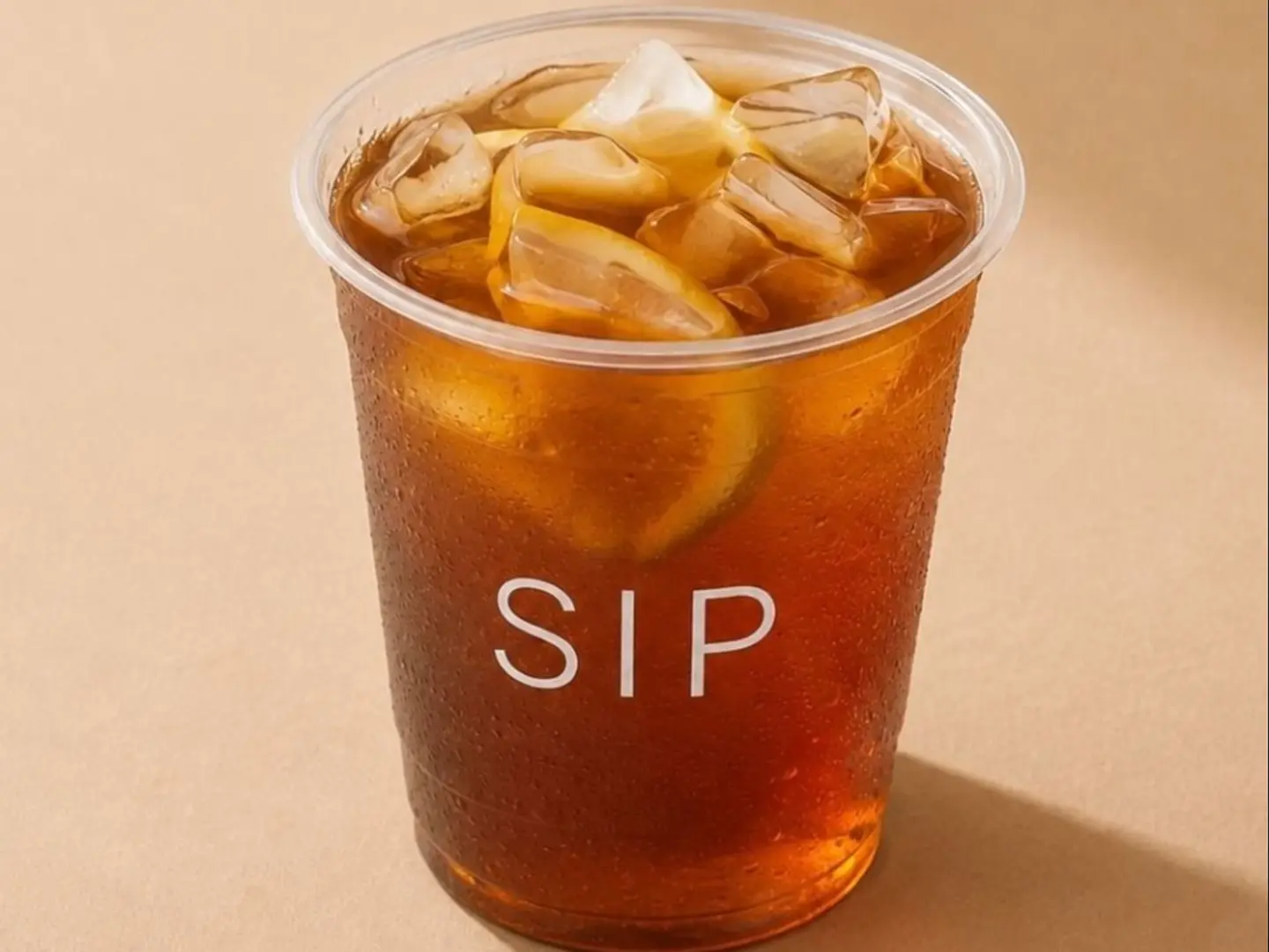 Iced Peach Tea