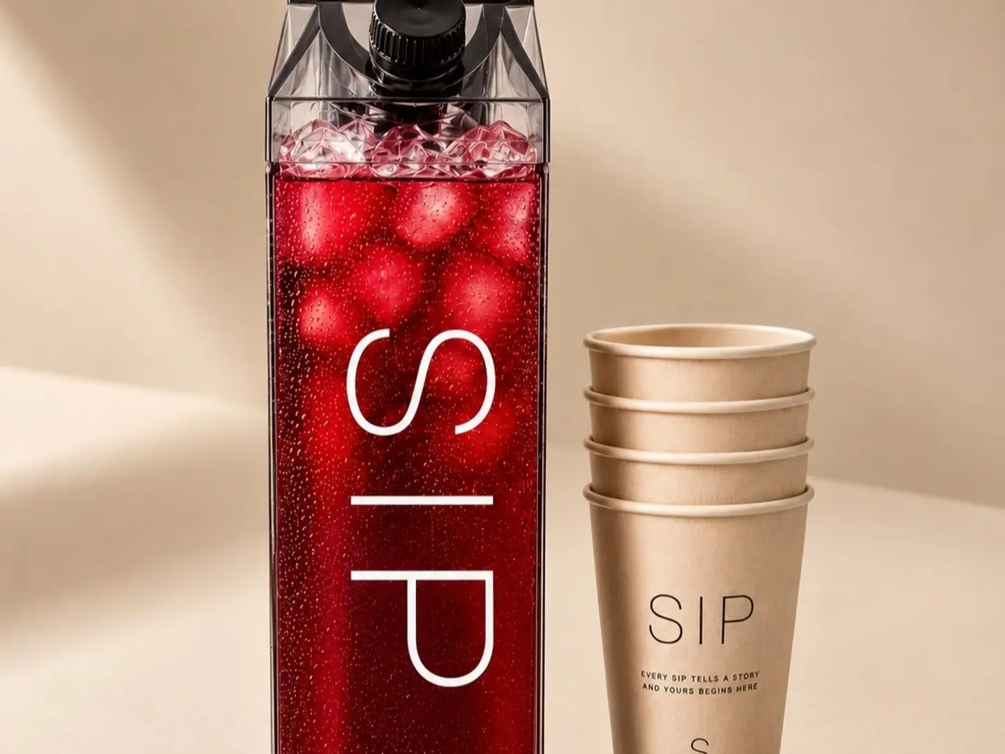 Hibiscus Iced Tea   1 Liter
