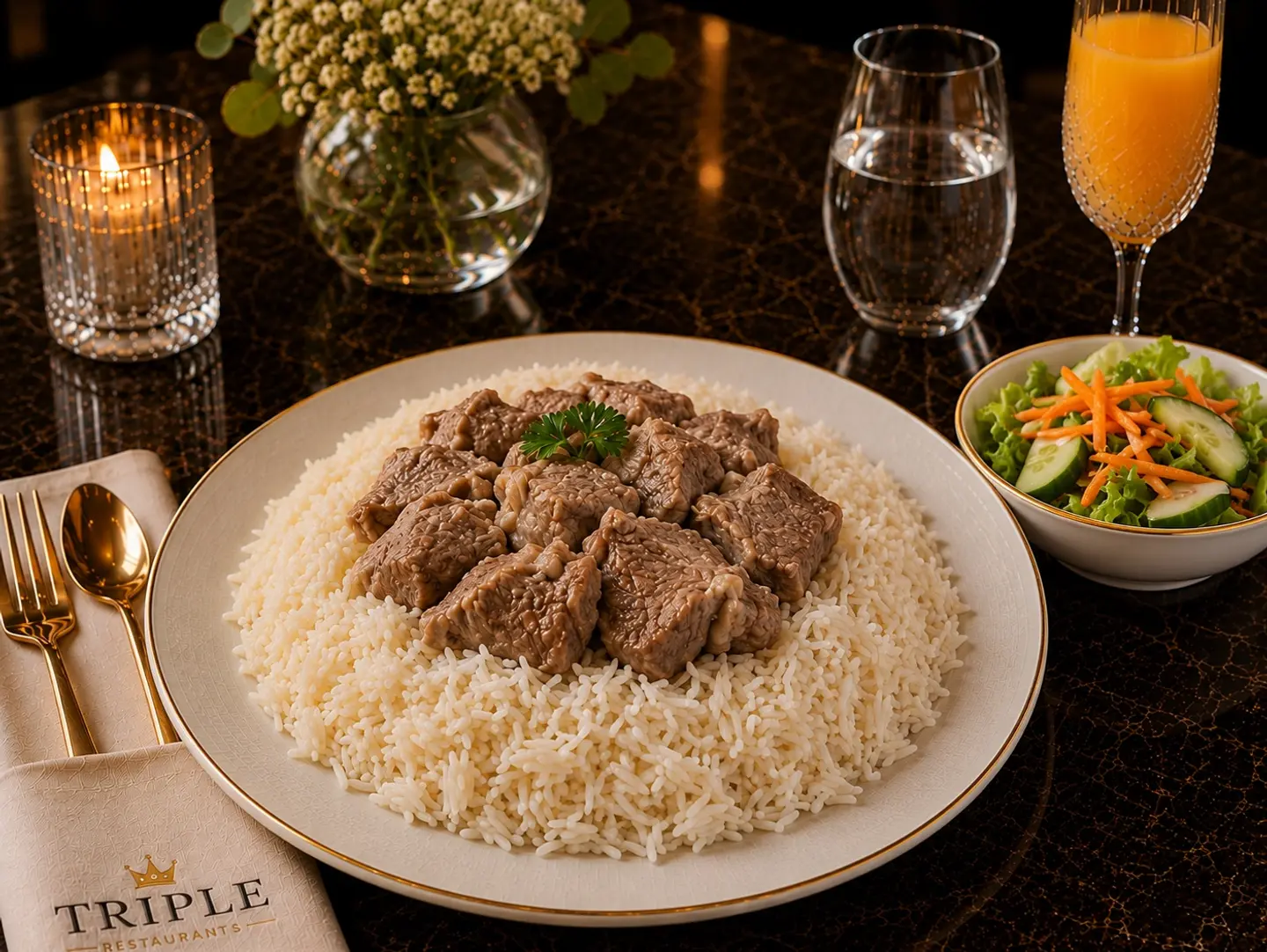 Triple Kabsa Platter