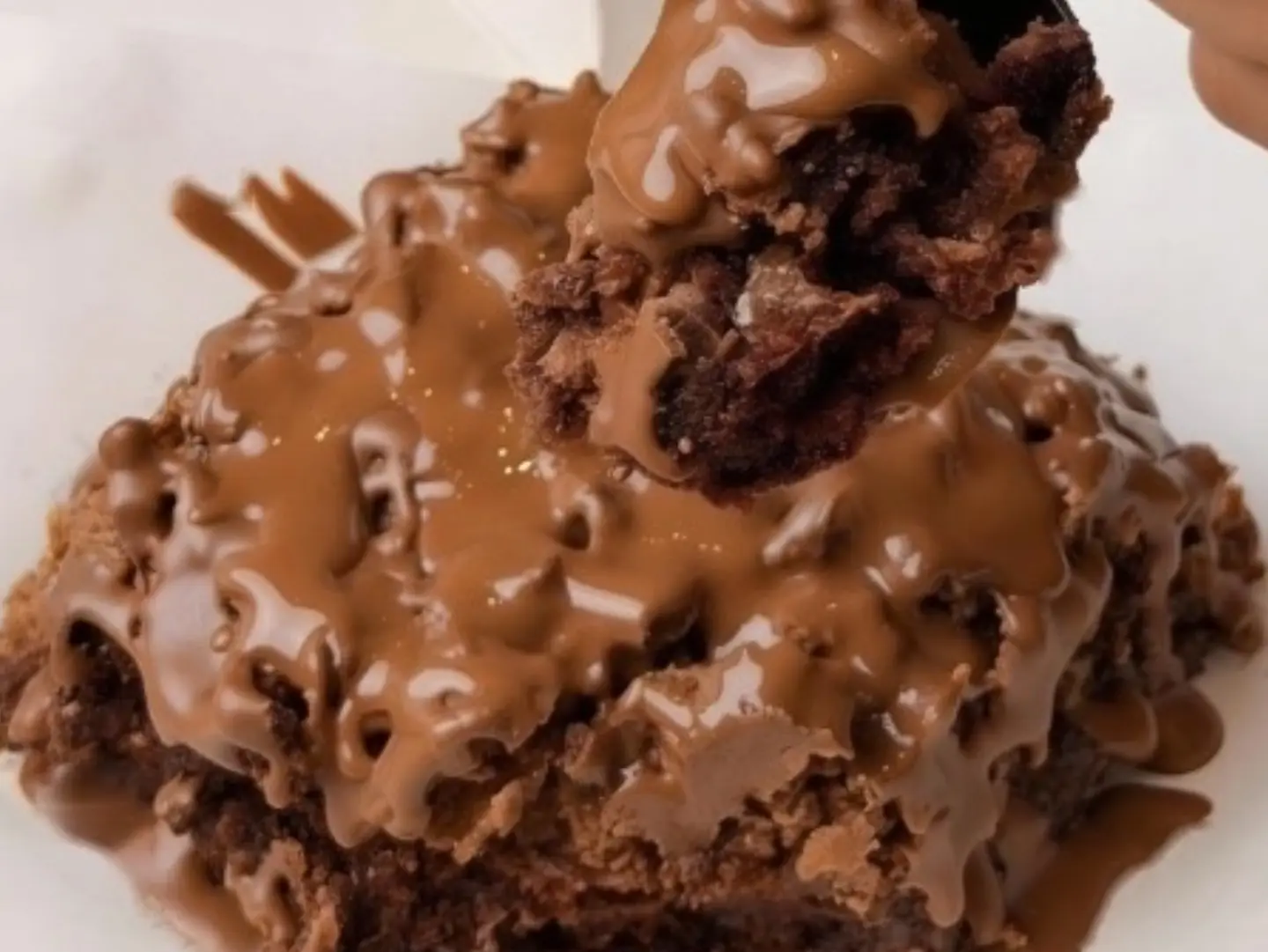 Crunchy Chocolate Cake