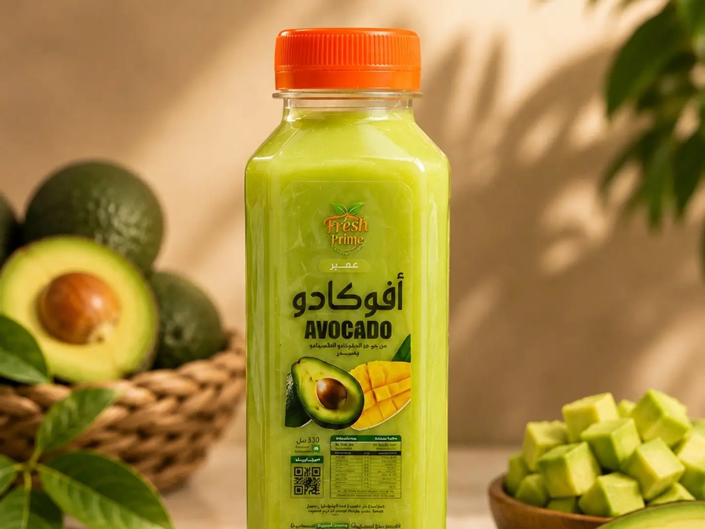 عصير أفوكادو طبيعي