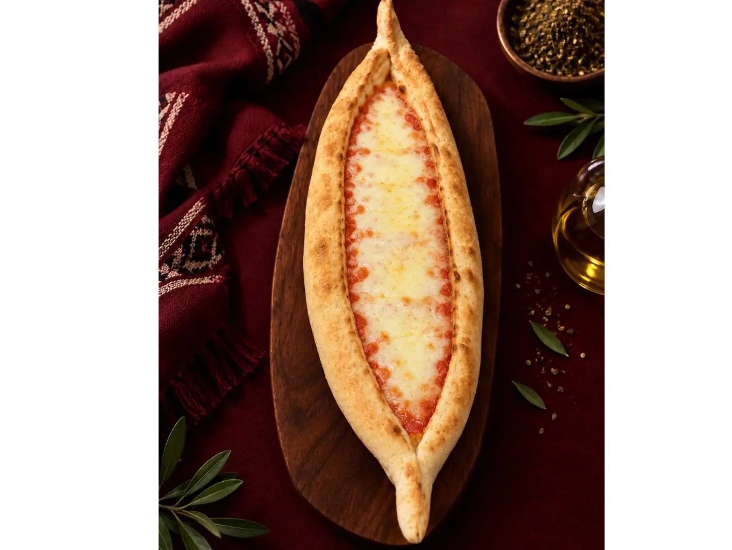 قارب جبن موزريلا