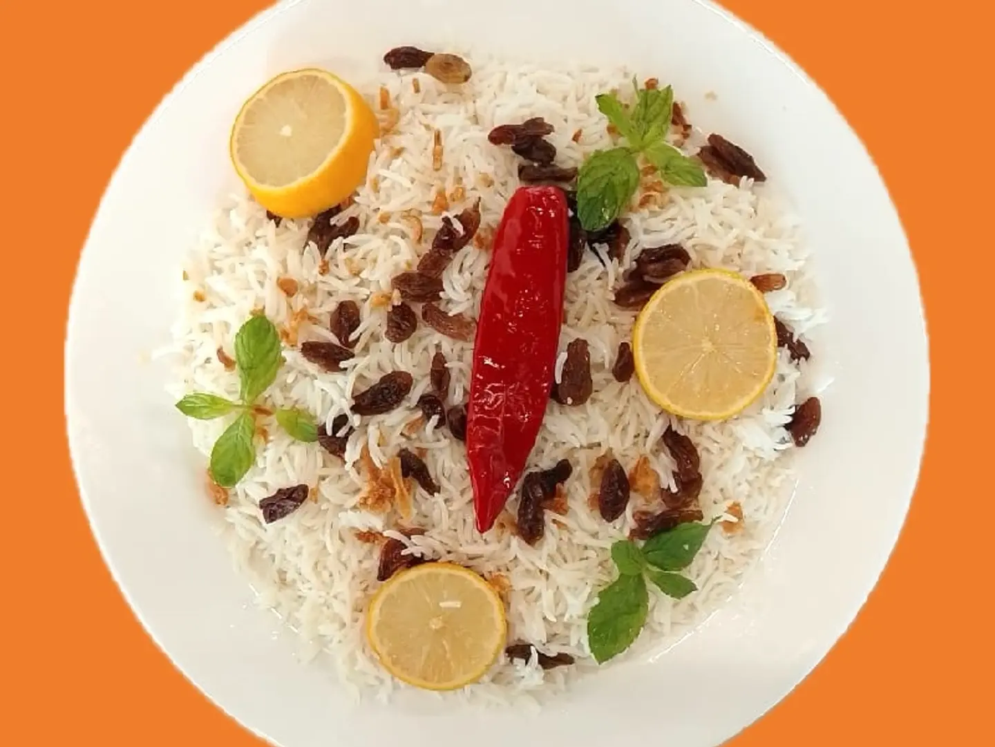 Traditional Rice Plate