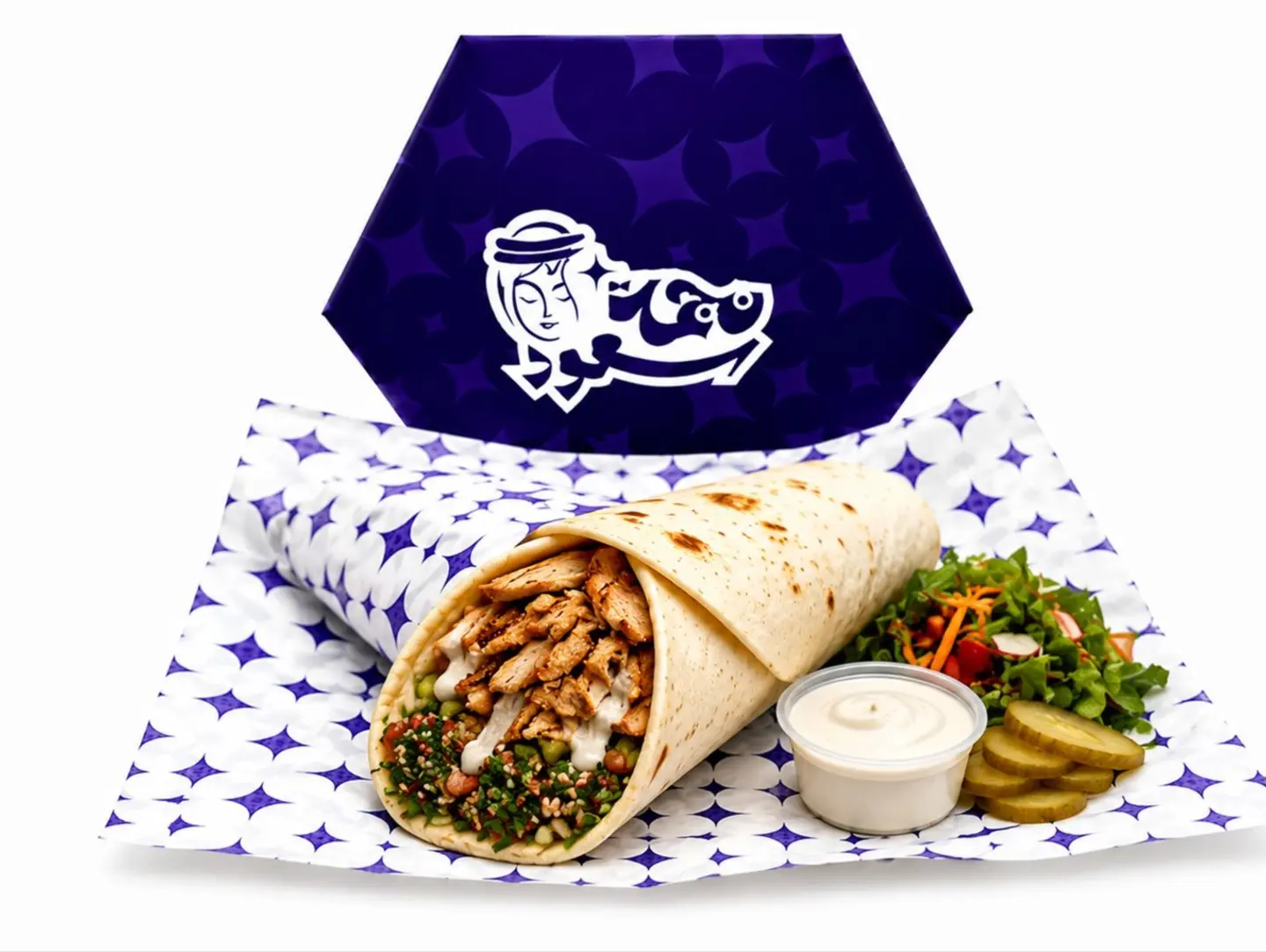 Shawrma Tabbouleh Sandwich