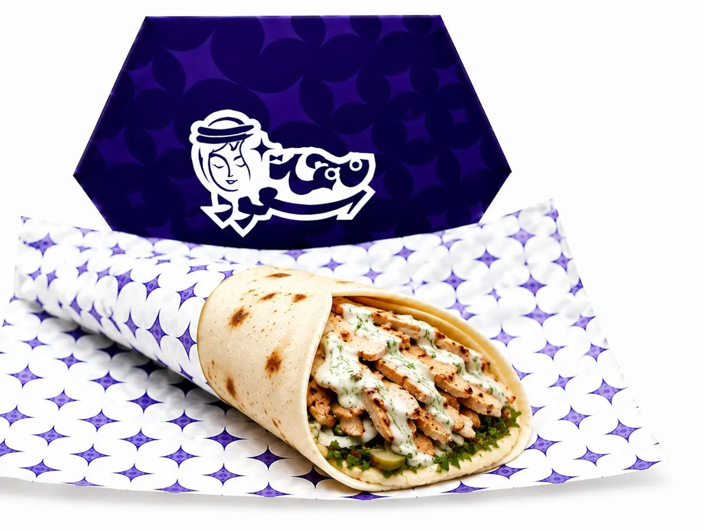 Chiken Shawrma Nahmat Saud Sandwich