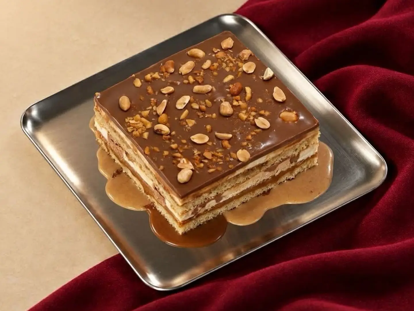 Snickers Cake