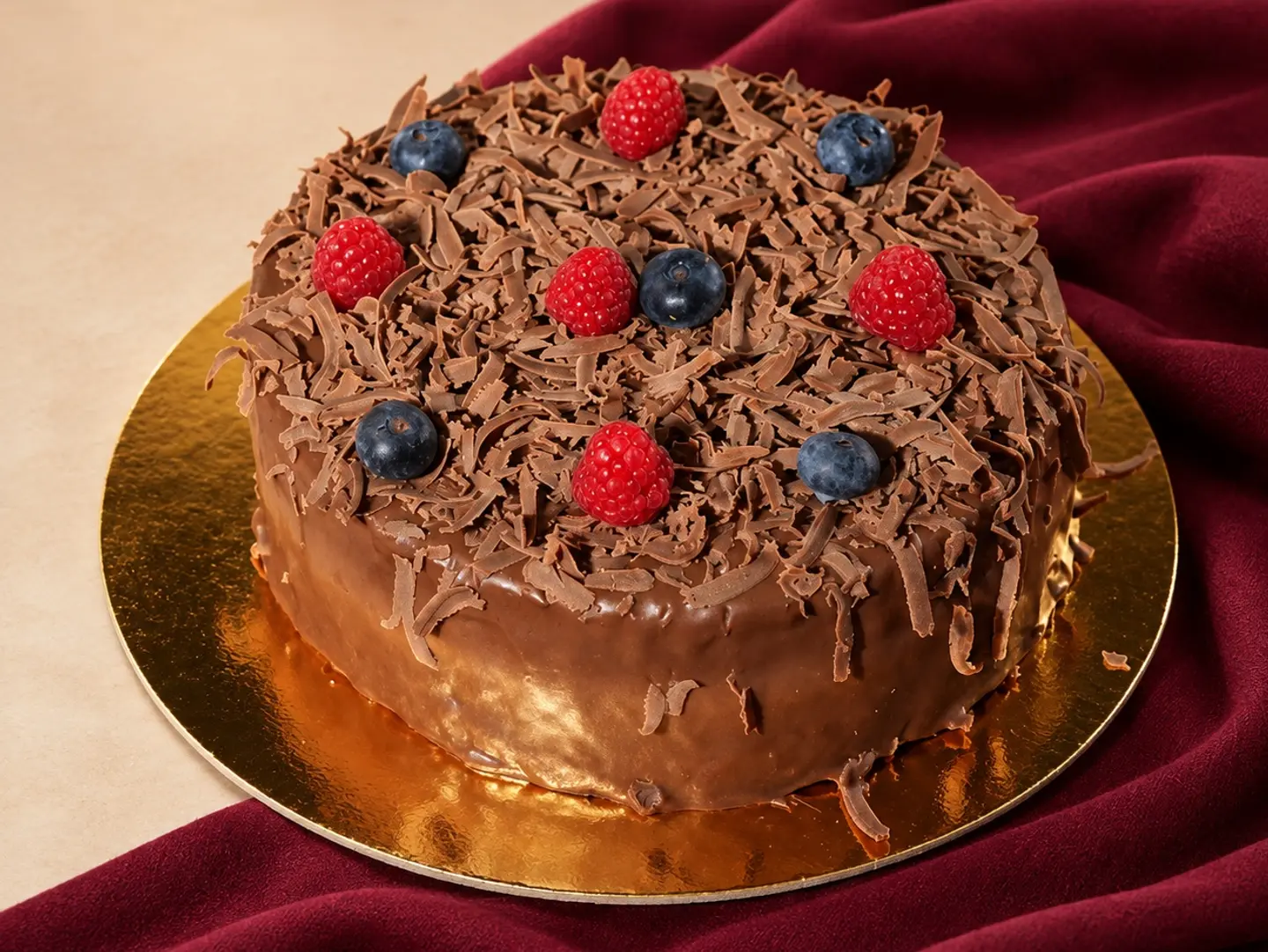 Large Chocolate Cake