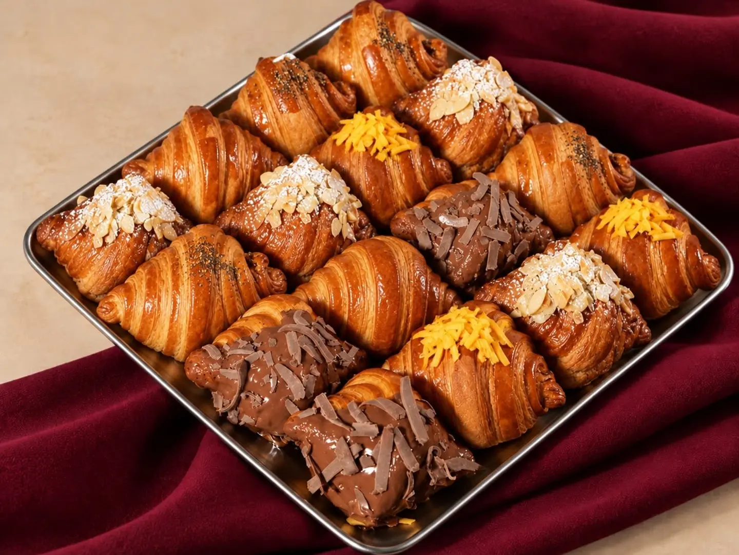 Mini Croissant 16 Pcs