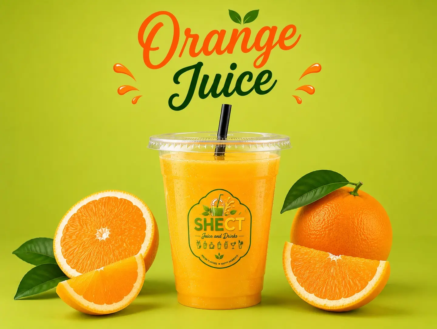 Orange Juice Blended - Regular 350 Ml