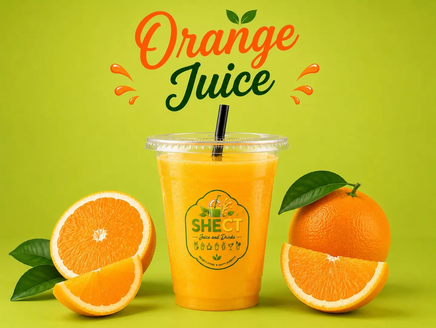 Orange Juice Squeezed - Regular 350 Ml
