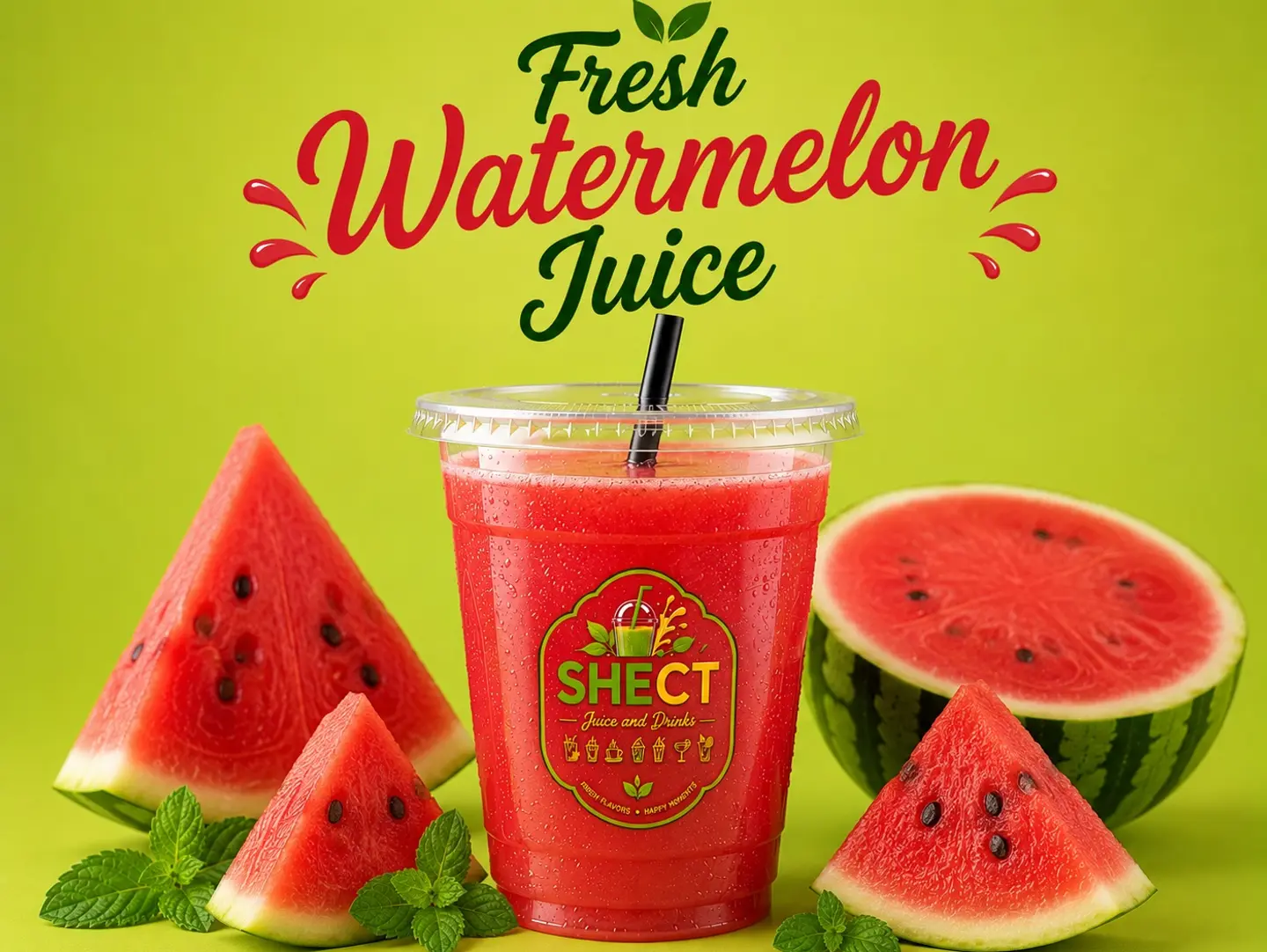 Watermelon Juice Natural - Regular 350 Ml