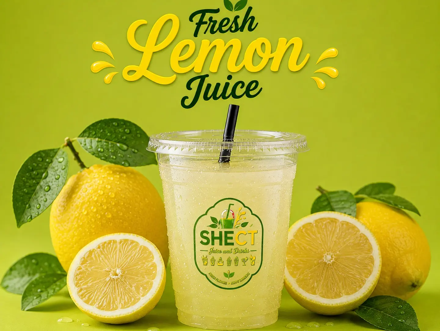 Lemon Green Juice - Regular 350 Ml