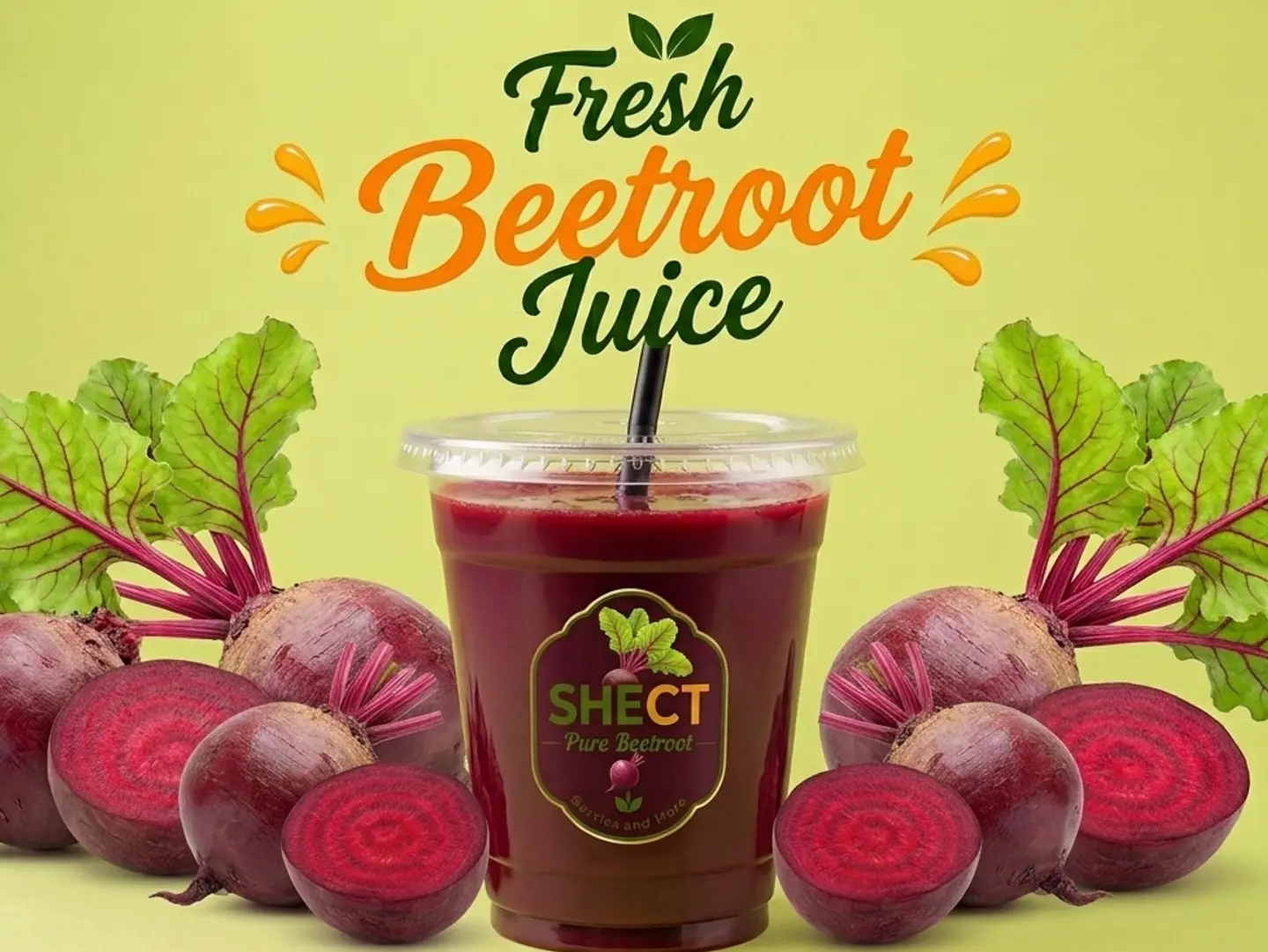 Beetroot Juice Natural - Regular 12 Oz