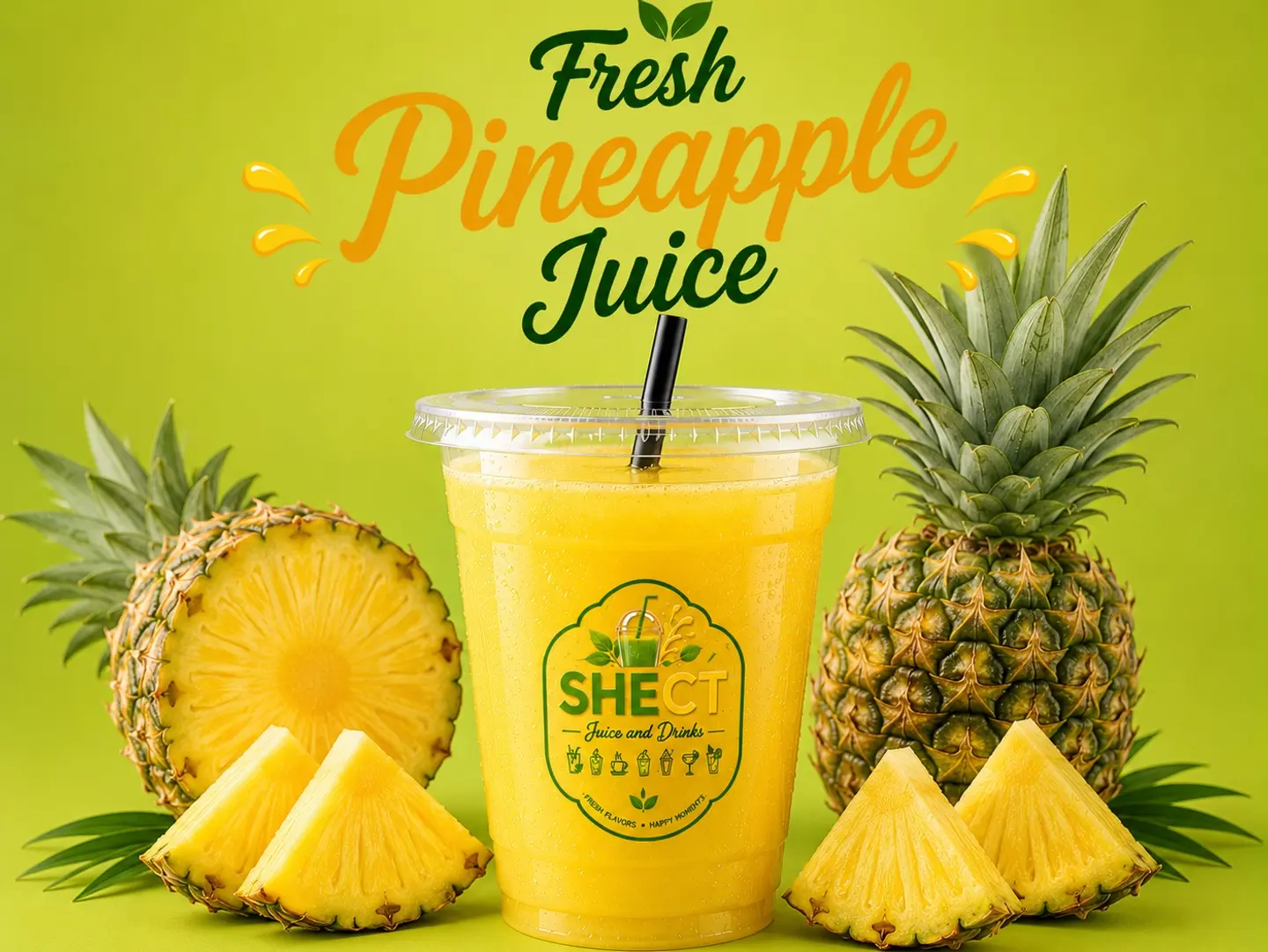 Pineapple Juice Natural - Regular 350 Ml