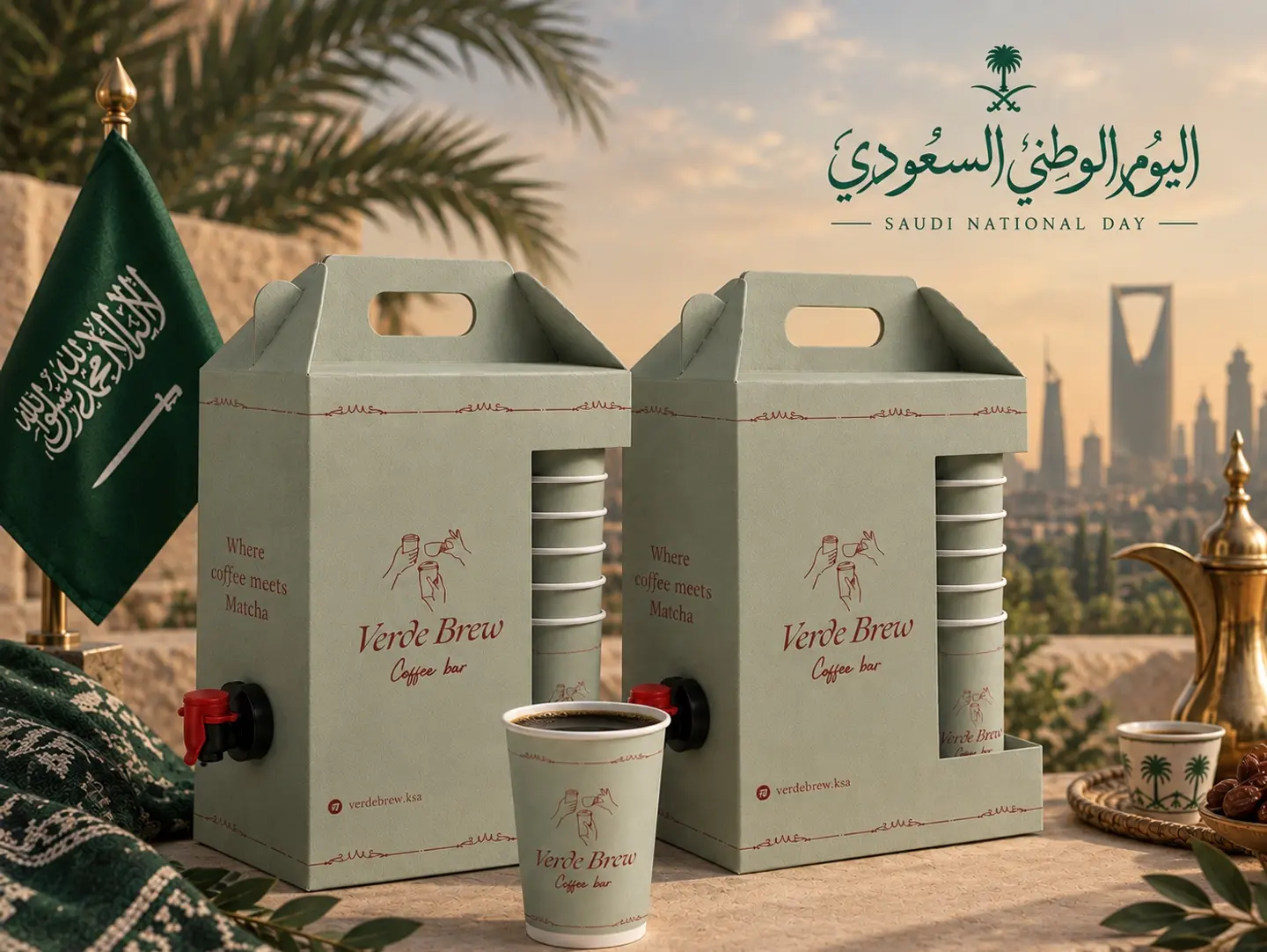 Two Coffee Day Boxes