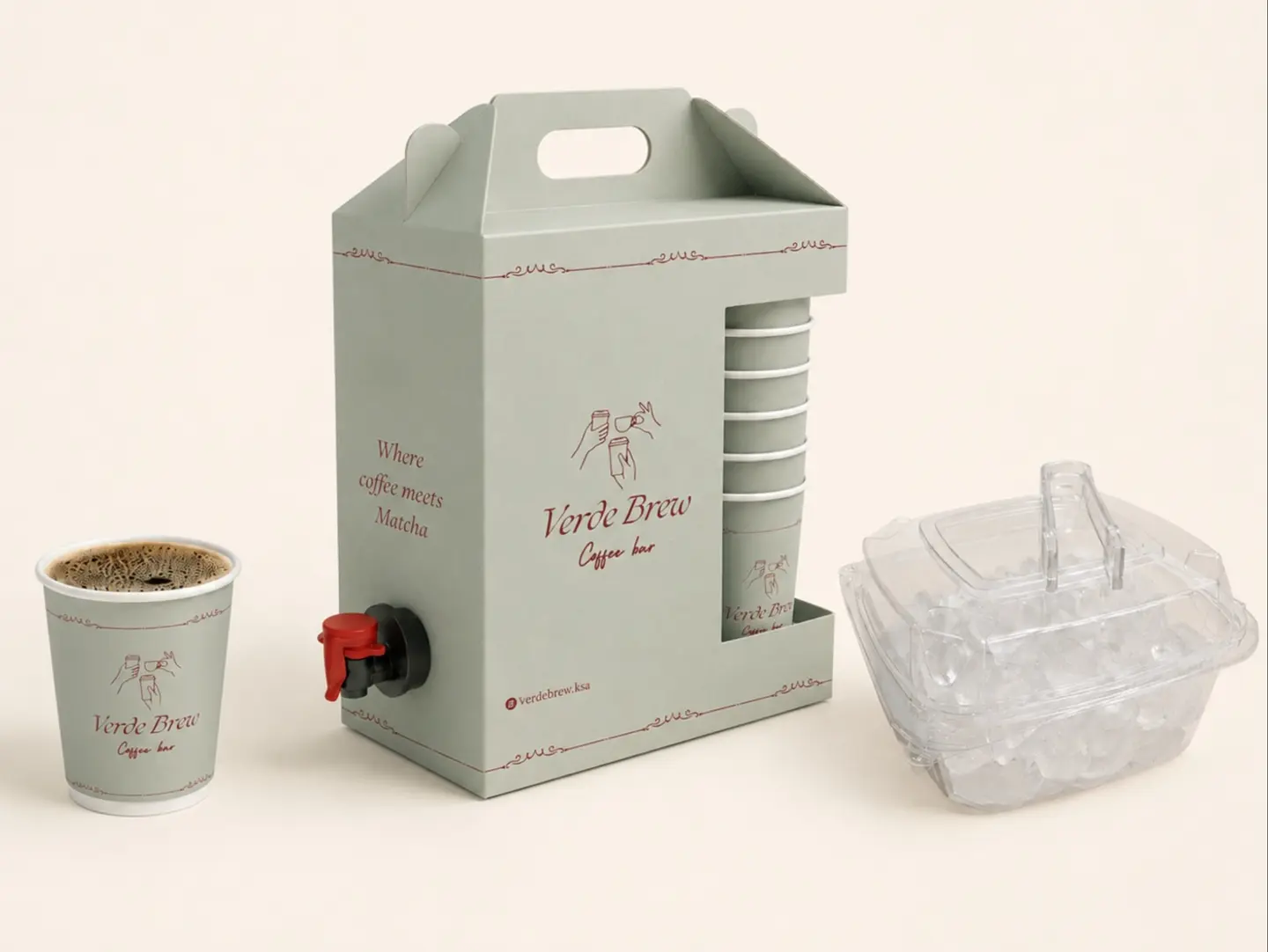 Ice Coffee Box