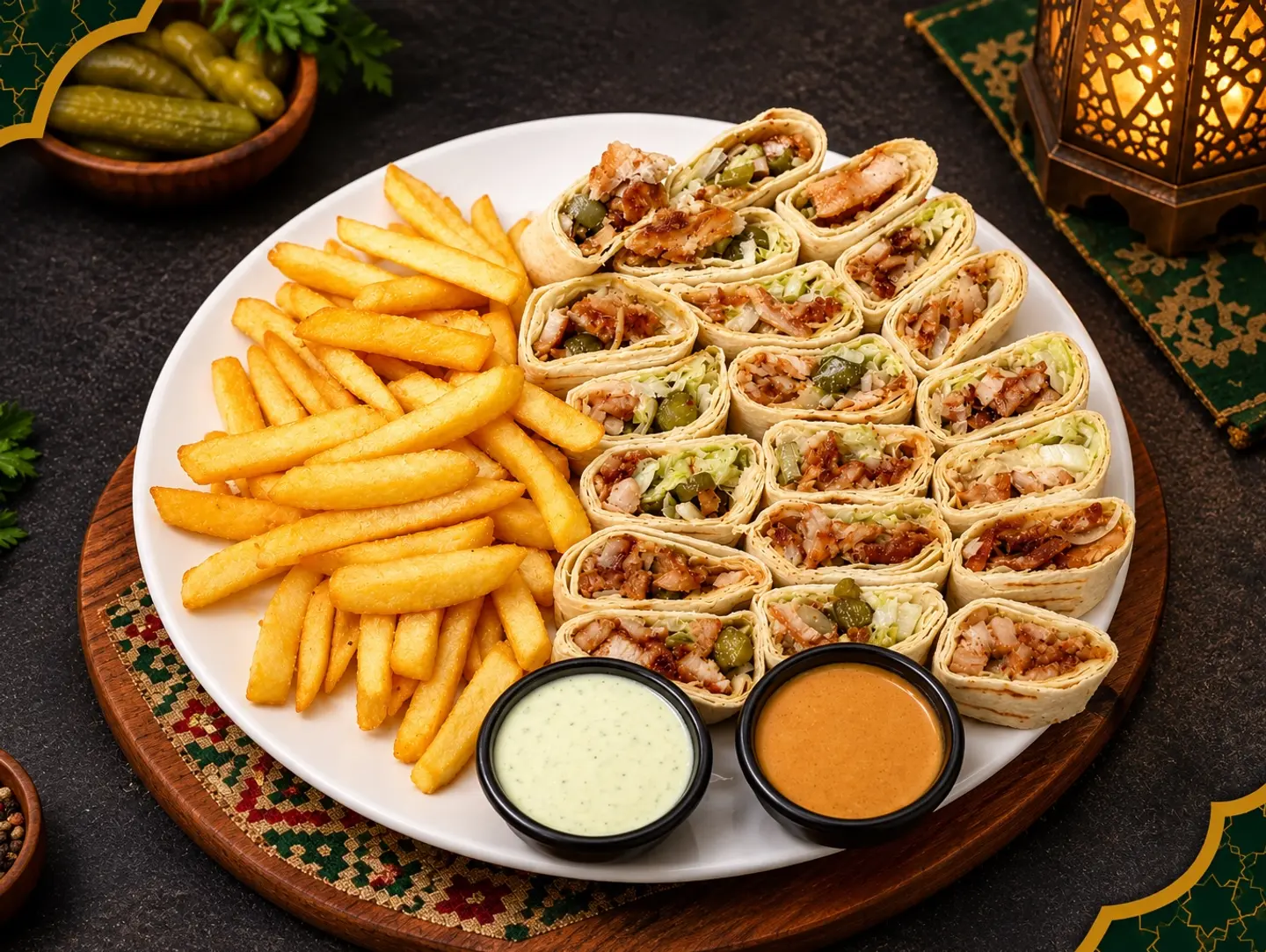 شاورما عربي تريبل