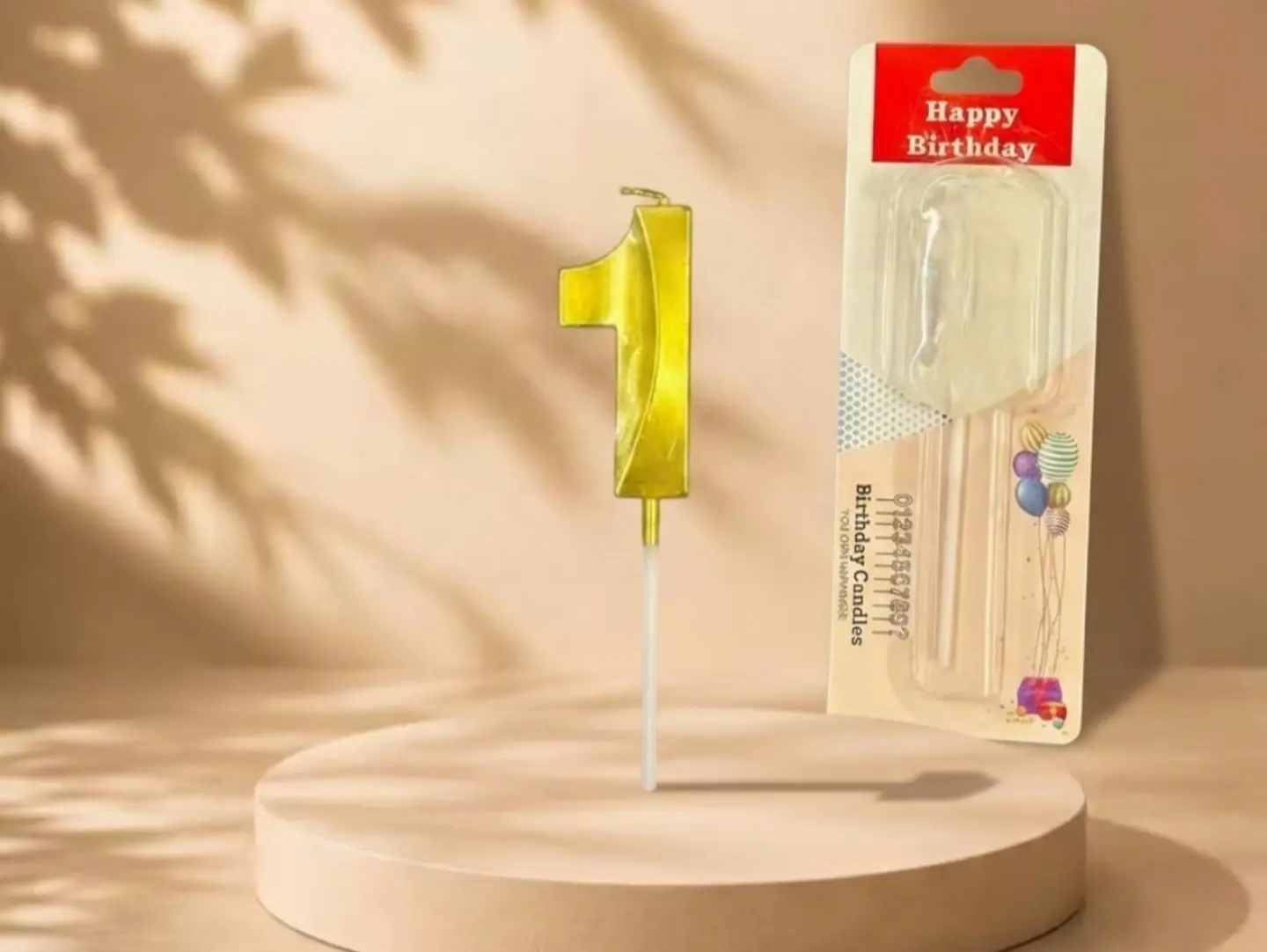 Golden Number Candle