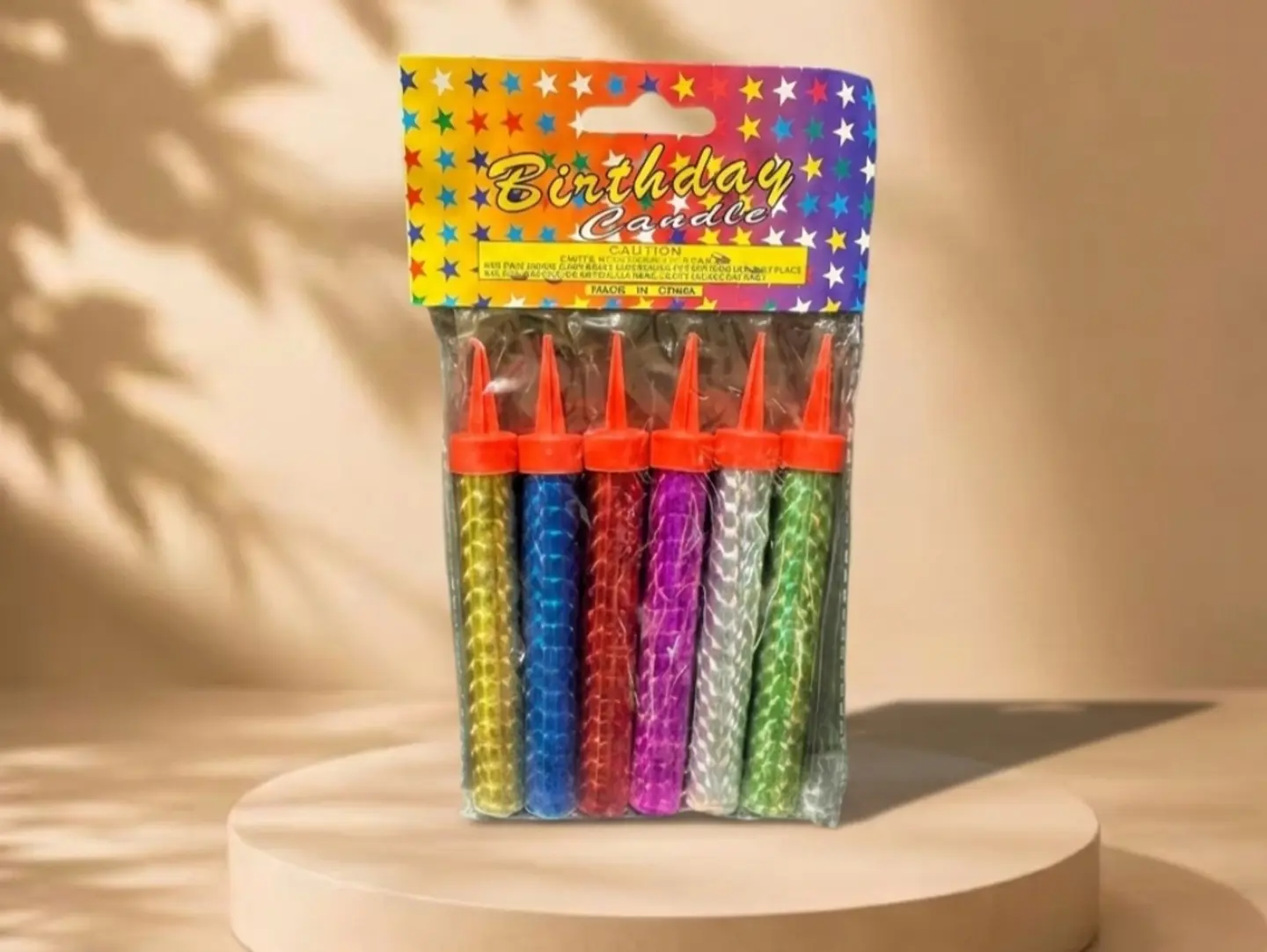 Colored Sparkler Candles (Cake Fountain)