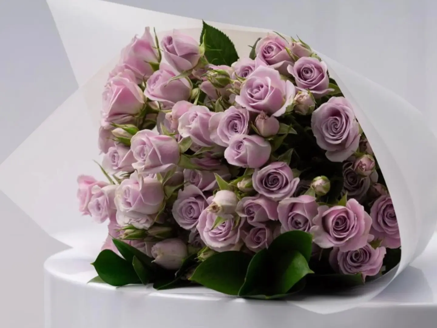 Baby Rose Mauve Bouquet