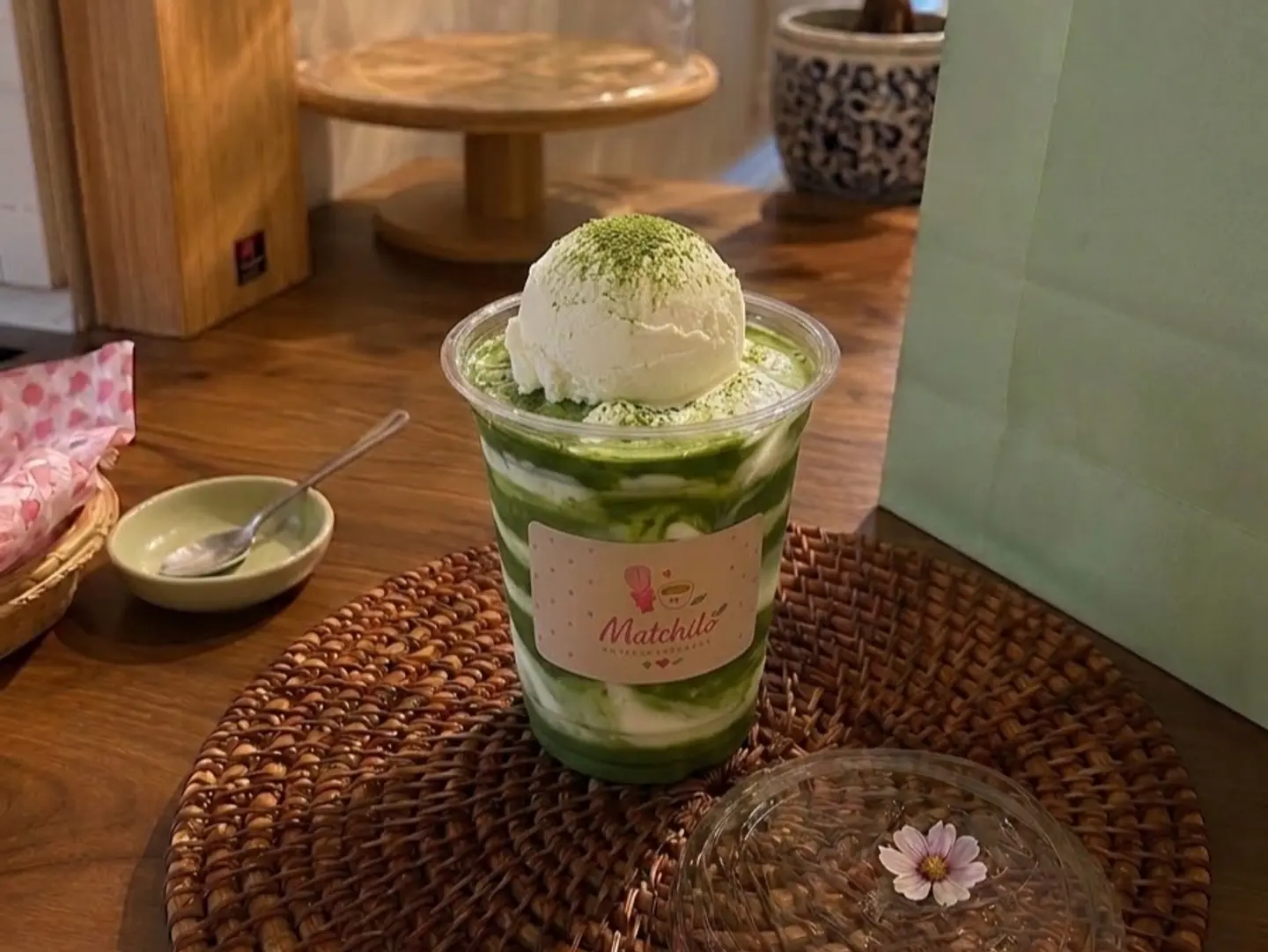 M Vanilla Ice Cream Matcha