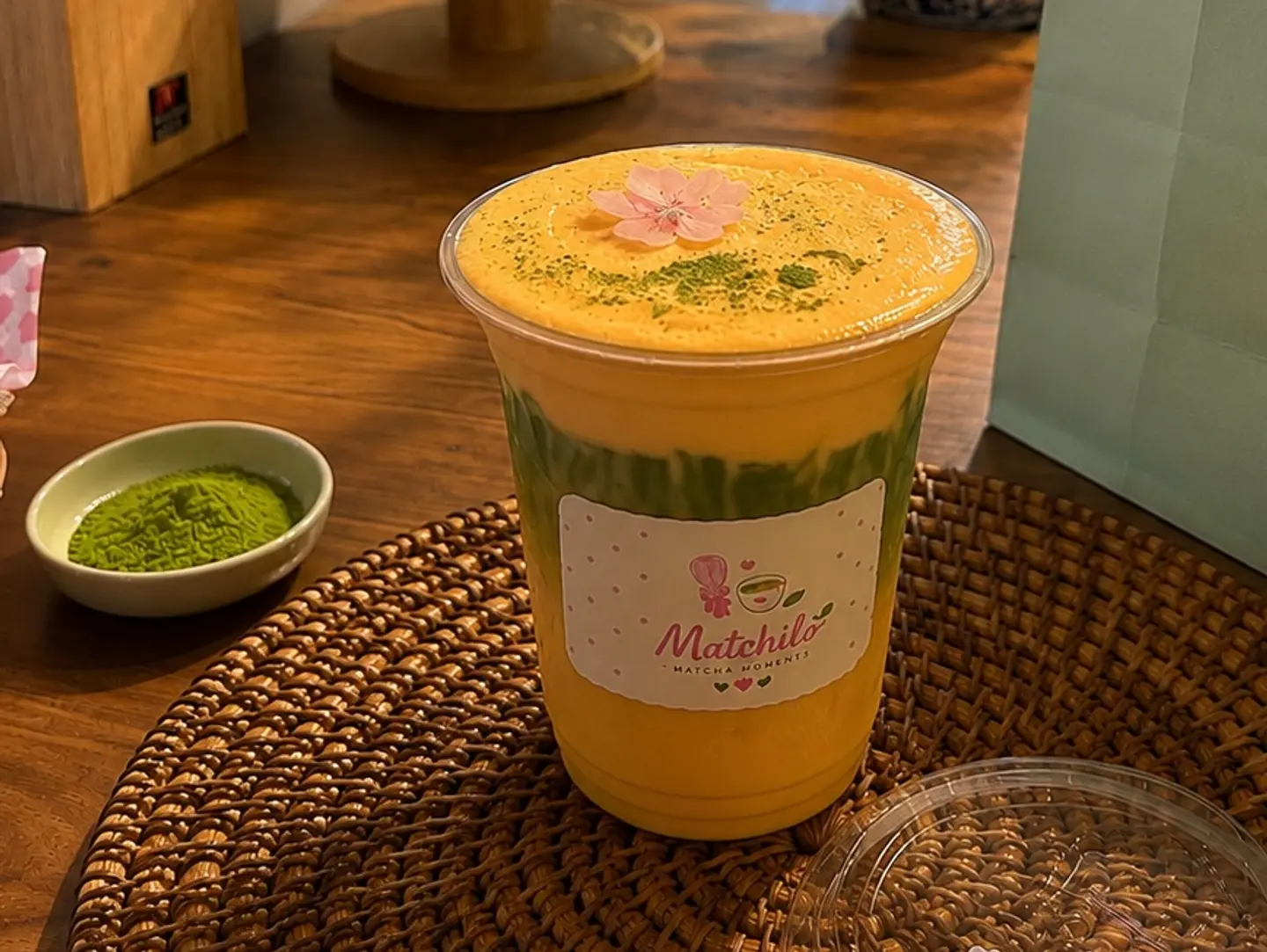 Cloudy Mango Matcha