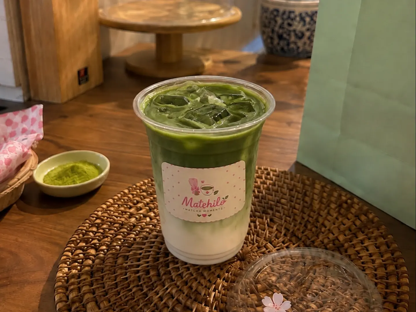 Iced Spanish Matcha