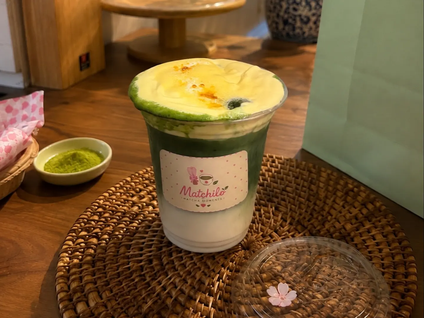 Crème Brûlée Matcha