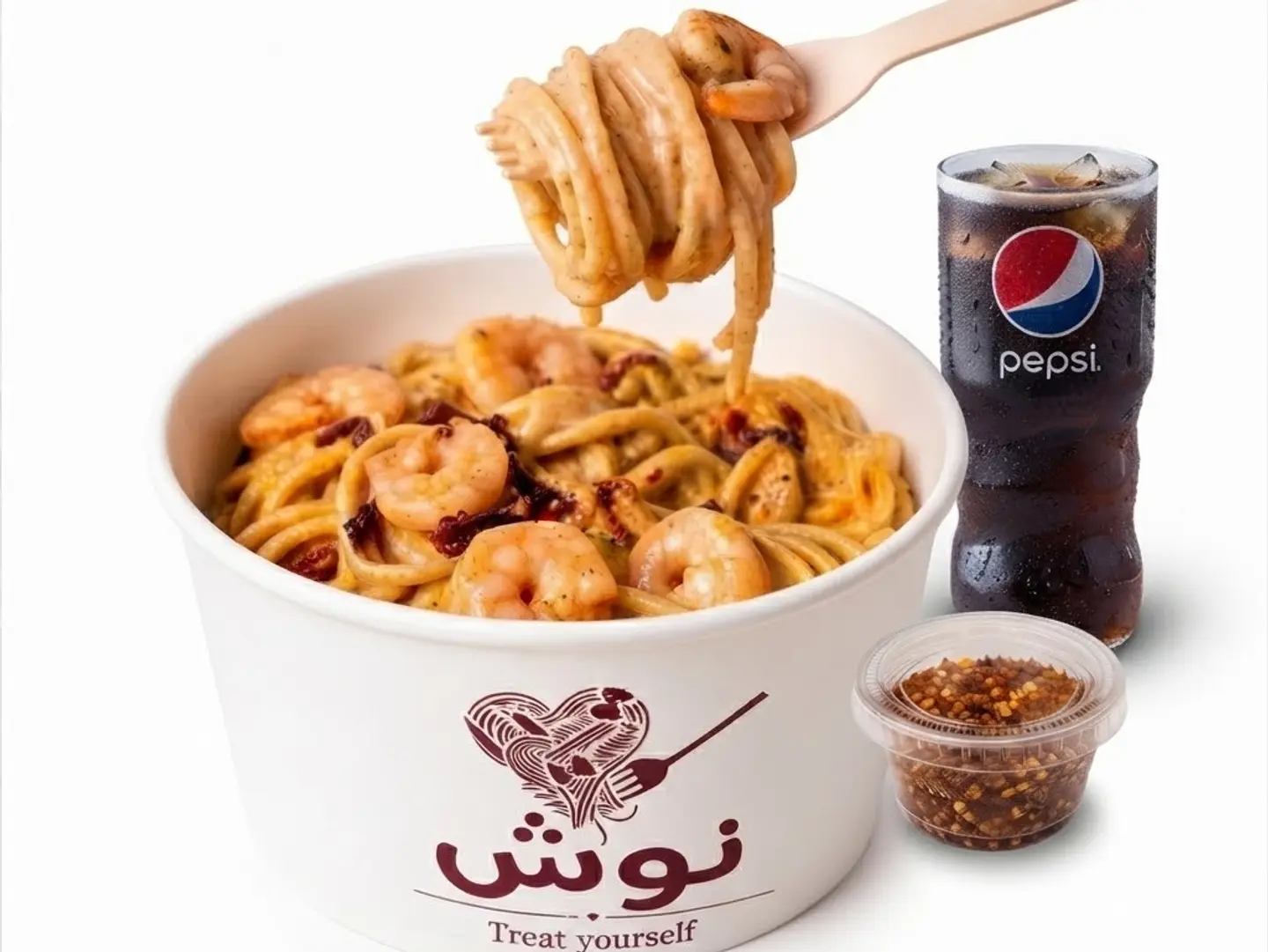 Rosso Shrimp Pasta Combo