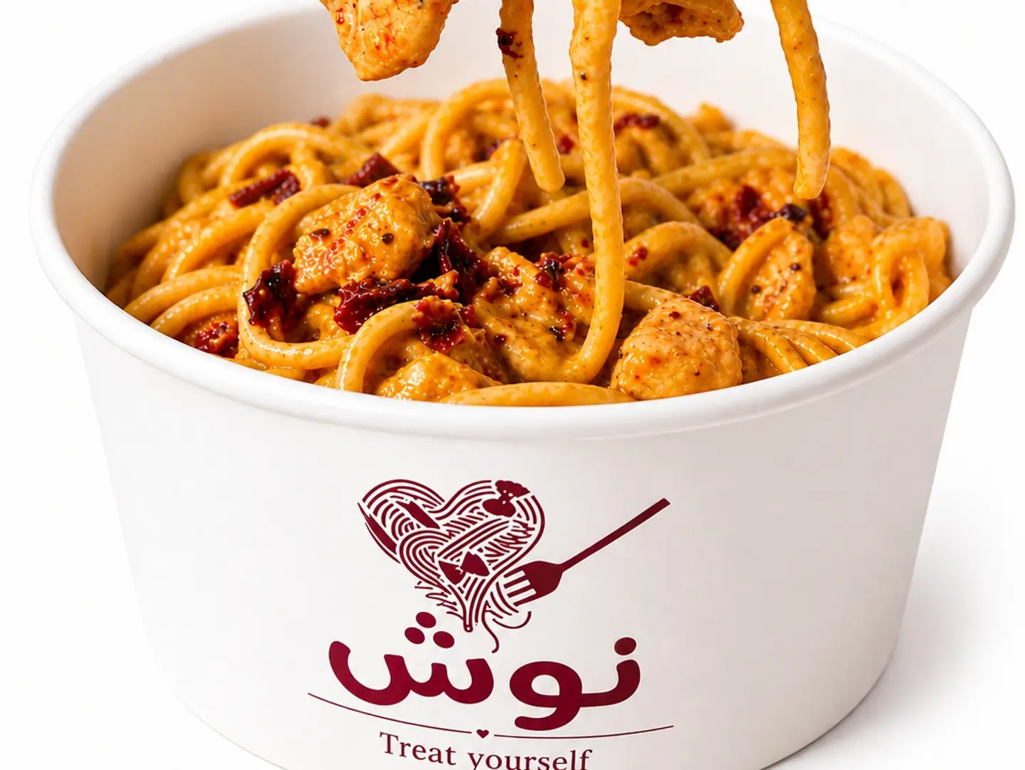 باستا روسو دجاج - طبق كبير