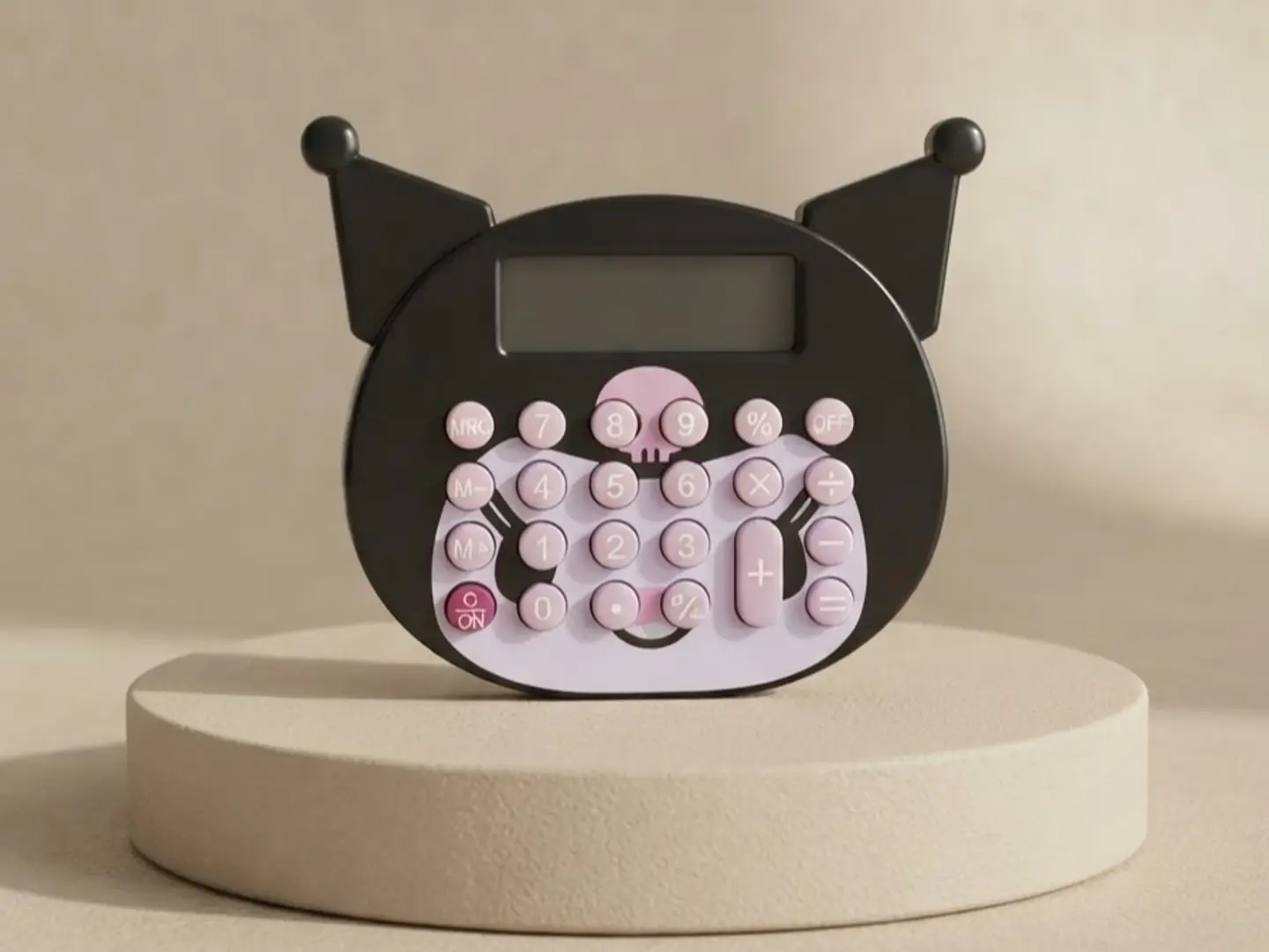 Kuromi Calculator   Black