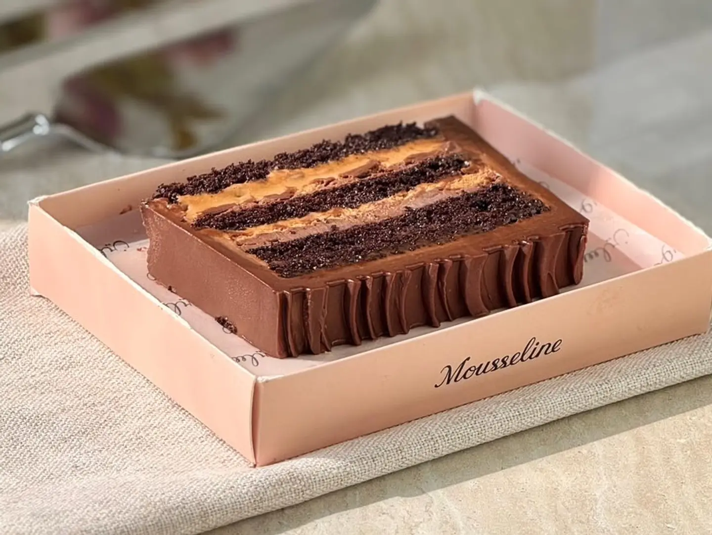 London Chocolate Cake   Slice